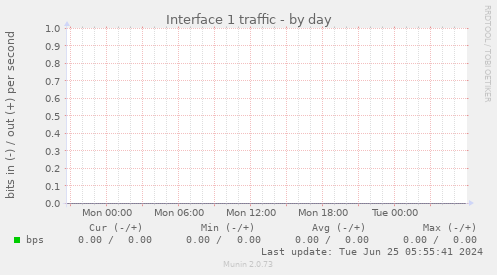 Interface 1 traffic
